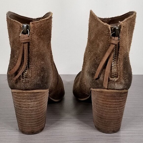 BP. 'Trott' Bootie, Cognac Suede, Womens Size 9.5 M - Picture 5 of 9